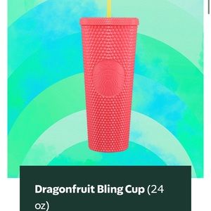 Starbucks dragon fruit tumbler